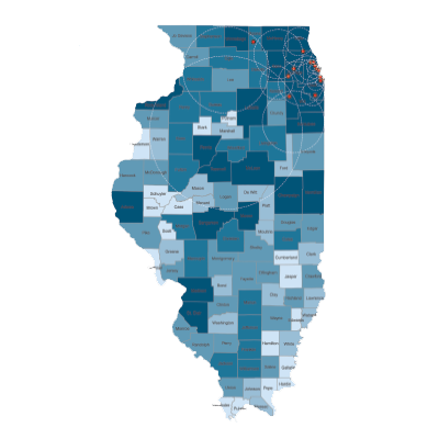 Illinois Map